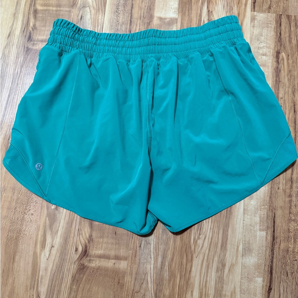 lululemon Turquoise Athletic Shorts